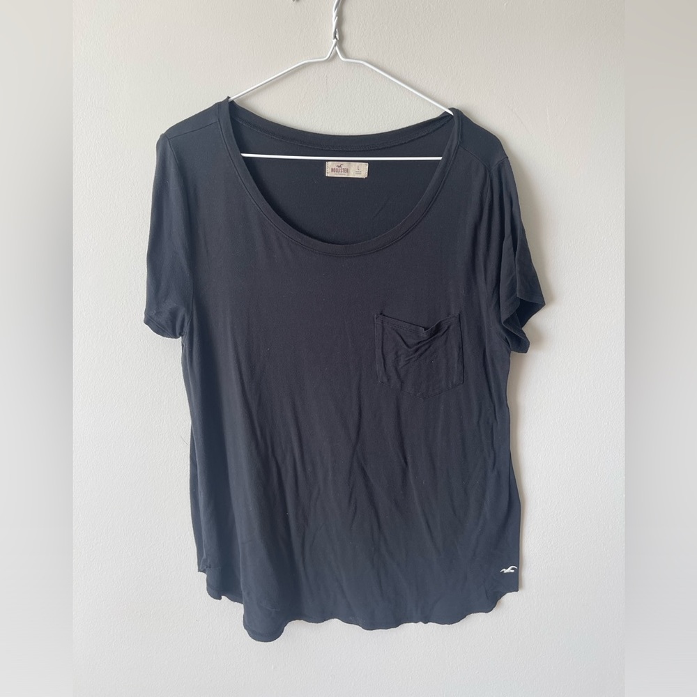 Scoop neck t shirt